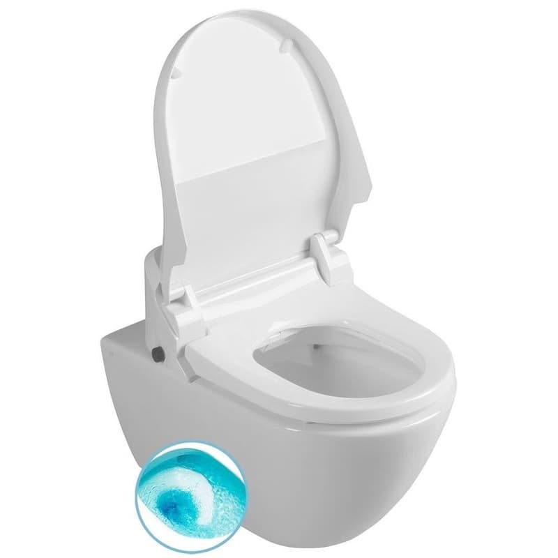 SAPHO - PURA závesné WC s elektronickým bidetom USPA LUX UB-6635RU-1
