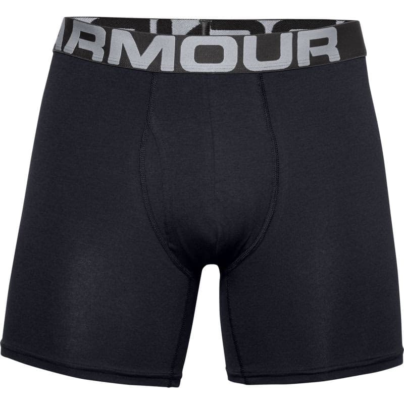 Pánske boxerky UNDER ARMOUR 3 PACK-UA Charged Cotton 6in-BLK 4