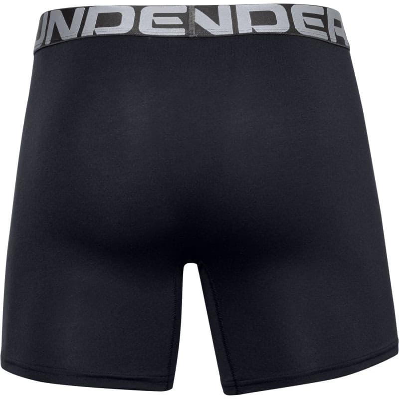 Pánske boxerky UNDER ARMOUR 3 PACK-UA Charged Cotton 6in-BLK 5