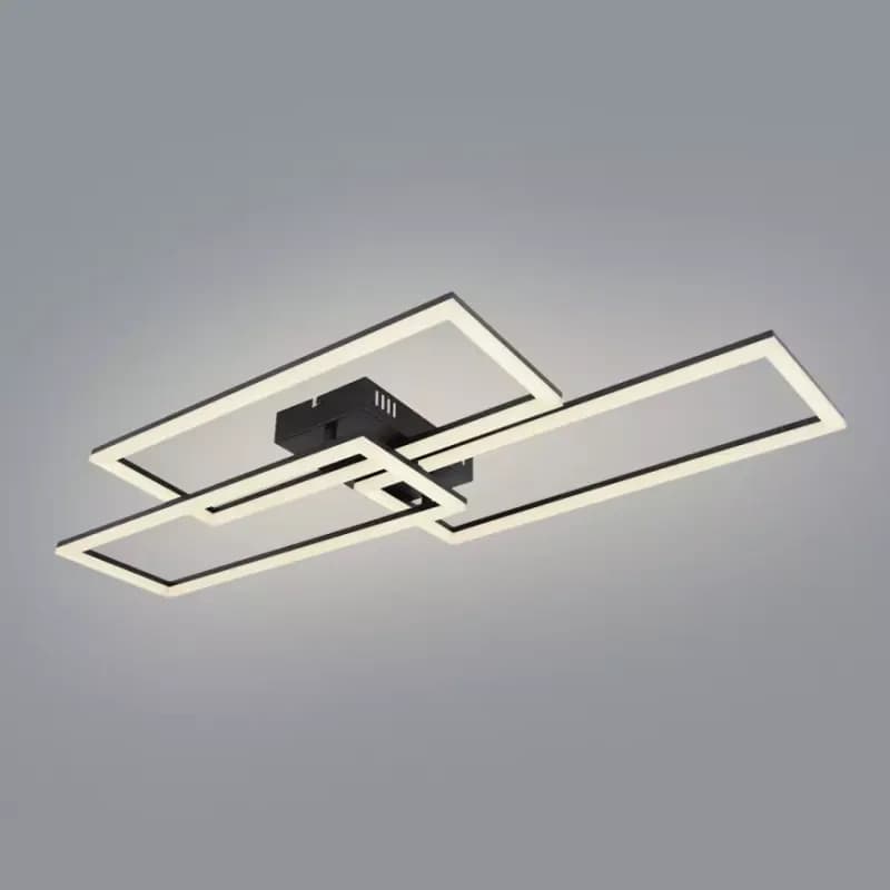 Luster LED 67247-58 Čierna + diaľkové ovládanie 1