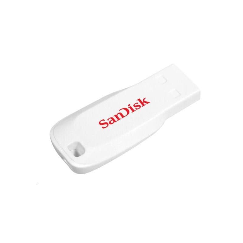 SanDisk Flash Disk 16GB Cruzer Blade, USB 2.0, biela