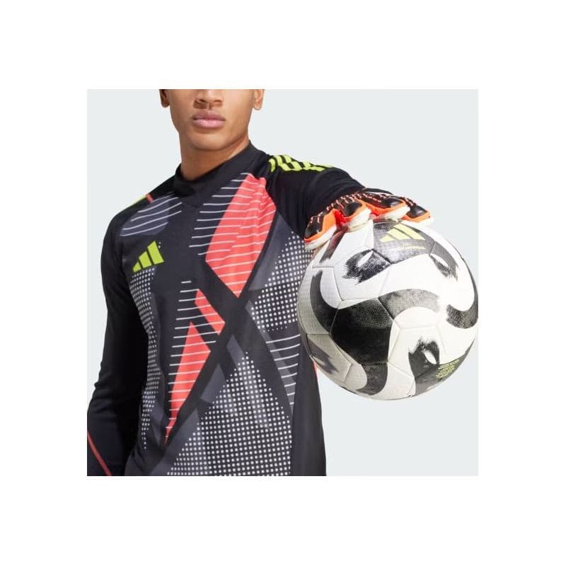 Futbalové brankárske rukavice ADIDAS PRED GL MTC FS BLACK SOLRED SYELLO 6