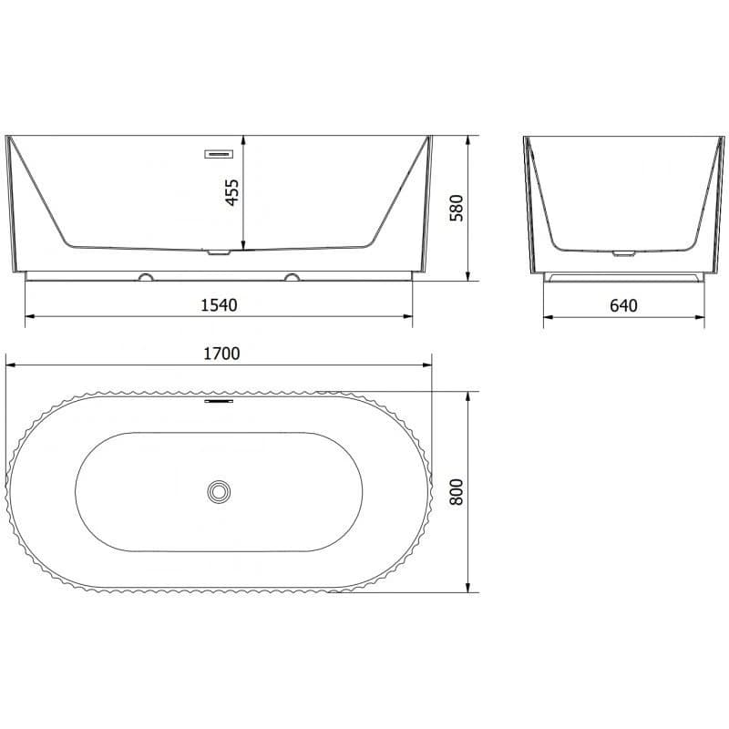 Mexen Paola 170 x 80 cm 52721708071-70 3