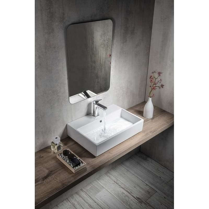 ISVEA - PURITY keramické umývadlo 60x42cm, biela 10PL50060 2