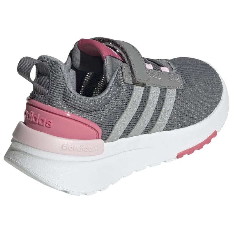 Detská športová obuv (tréningová) ADIDAS Racer TR21 grey three silver met rose 5
