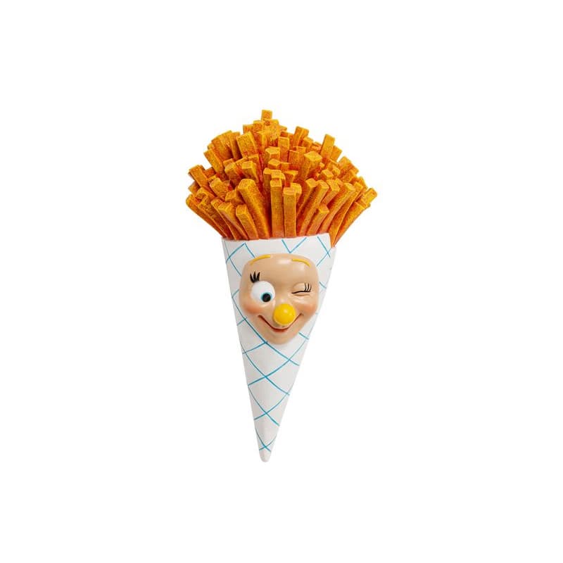 French Fries Bag dekorácia viacfarebná 26 cm 1