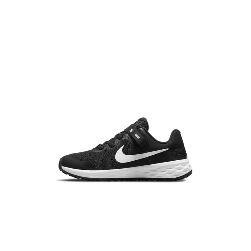 Detská športová obuv (tréningová) NIKE Revolution 6 FlyEase black dark smoke grey white 2
