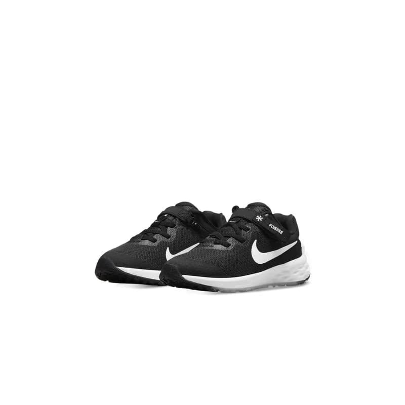 Detská športová obuv (tréningová) NIKE Revolution 6 FlyEase black dark smoke grey white 4