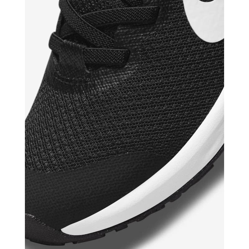 Detská športová obuv (tréningová) NIKE Revolution 6 FlyEase black dark smoke grey white 6