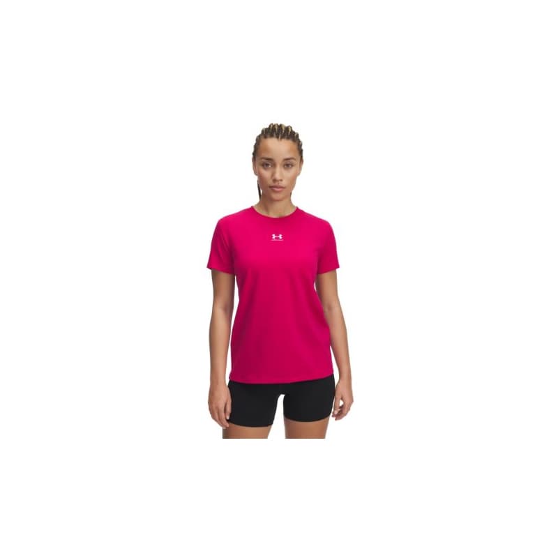Dámske tričko s krátkym rukávom UNDER ARMOUR UA Rival Core SS-PPL 1