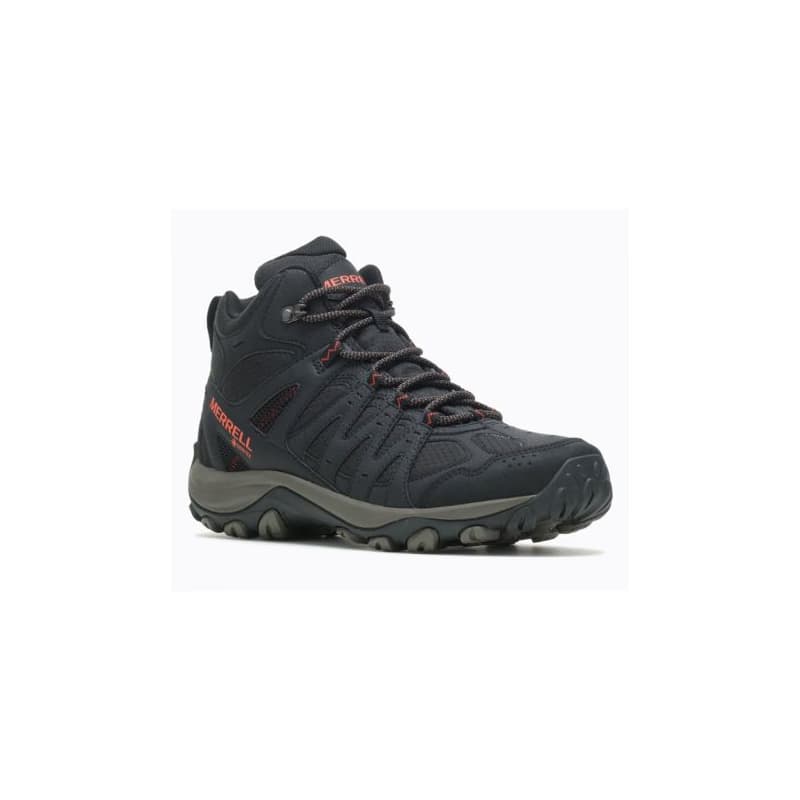 Pánska členková turistická obuv MERRELL Accentor 3 Sport Mid GTX M black tangerine