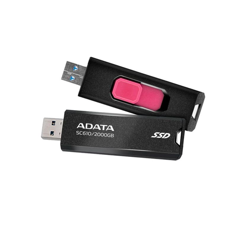 ADATA SC610/2TB/SSD/Externá/Čierna/5R 6