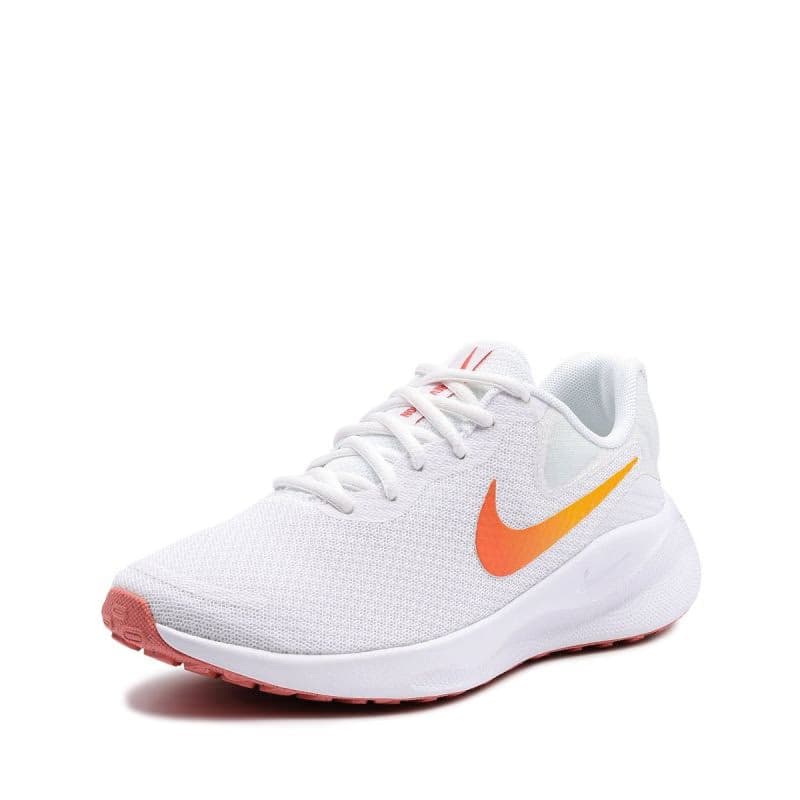 Dámska športová obuv (tréningová) NIKE Revolution 7 W white university gold magic ember 4