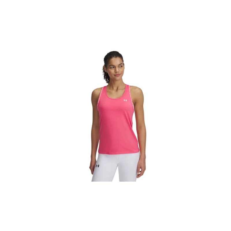 Dámske tréningové tielko UNDER ARMOUR Tech Knockout Tank-PNK 1