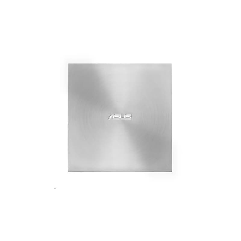 ASUS DVD Writer SDRW-08U7M-U SILVER RETAIL, External Slim DVD-RW, Silver, USB 2