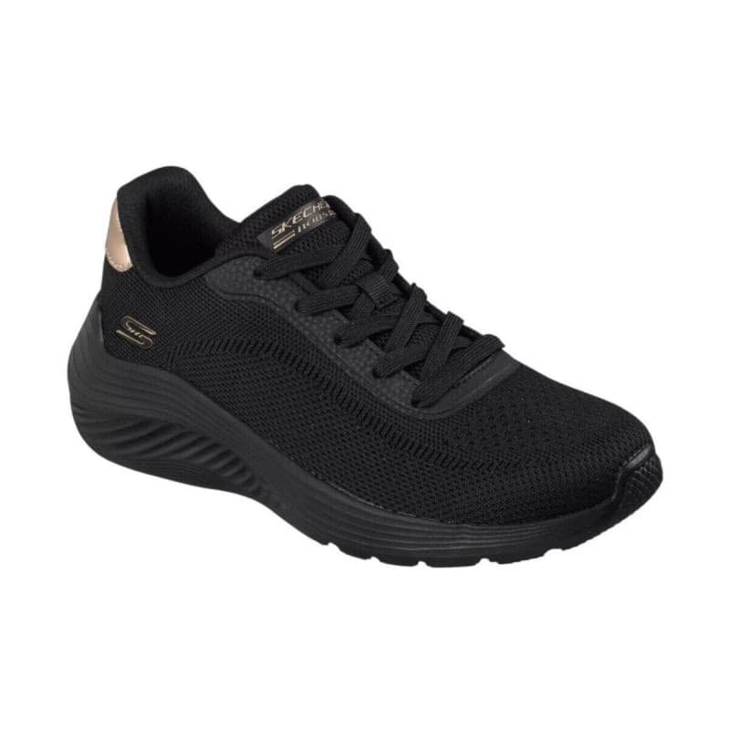 Dámska rekreačná obuv SKECHERS Bobs Squad Waves W black black 2