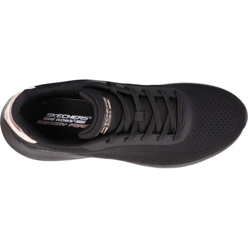Dámska rekreačná obuv SKECHERS Bobs Squad Waves W black black 6