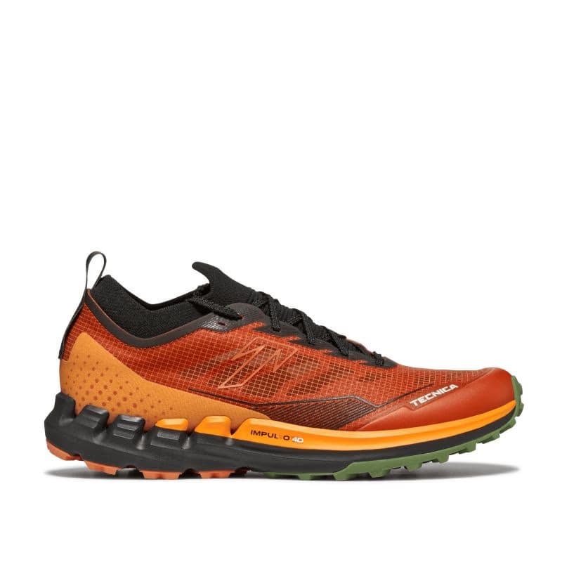 Pánska bežecká trailová obuv TECNICA Pyrox Speed Ms, orange black 2