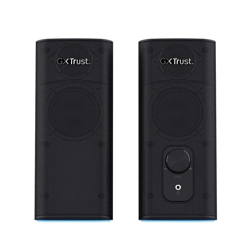 TRUST reproduktory GXT 612 CETIC RGB-Illuminated 2.0 Speaker Set, Bluetooth, čierna 2