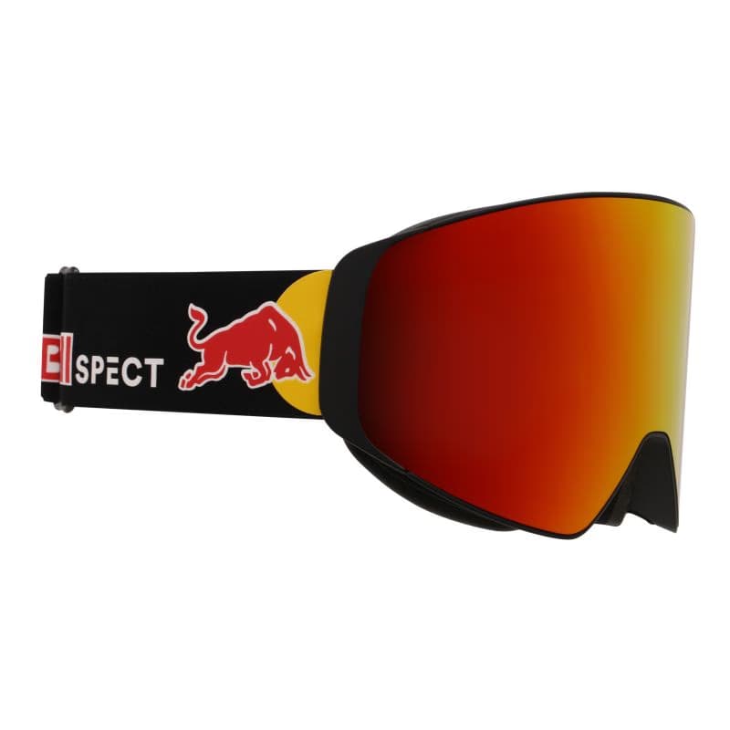 Lyžiarske okuliare RED BULL SPECT JAMM-08RE2, black orange with red mirror 2