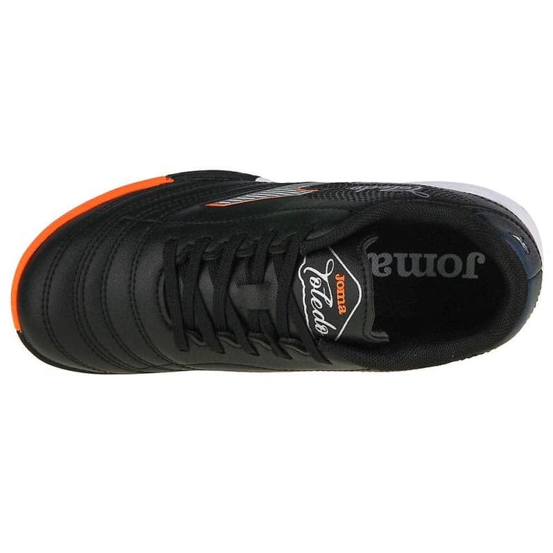 Chlapčenské futbalové kopačky turfy JOMA Toledo Jr TF black 4