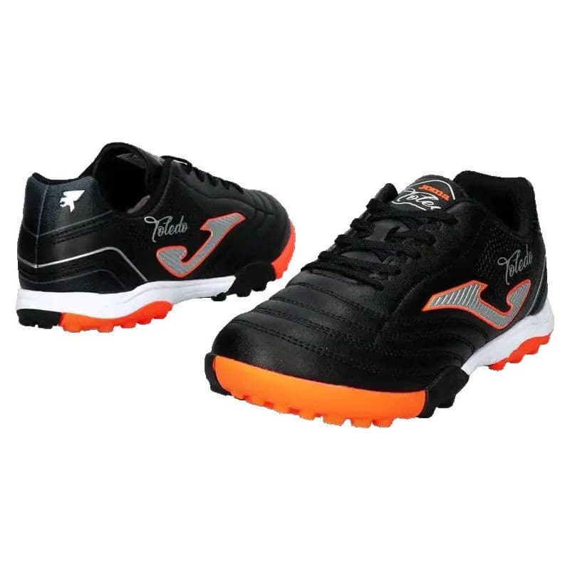 Chlapčenské futbalové kopačky turfy JOMA Toledo Jr TF black 5