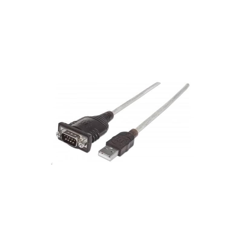 MANHATTAN Prevodník z USB na sériový port (FTDI FT232RL Chip, 45cm) 1