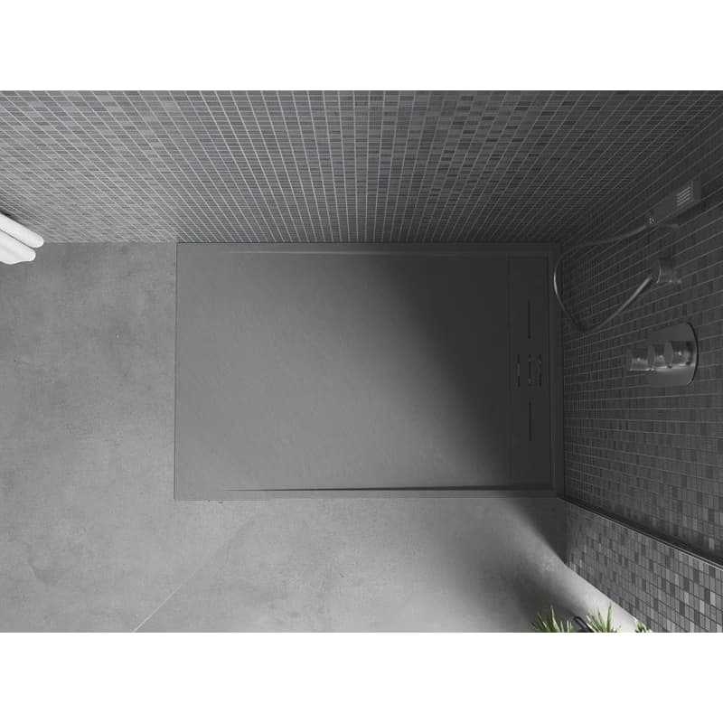 MEXEN - Amon obdĺžniková sprchová vanička SMC 120 x 90, sivá 4F619012 4