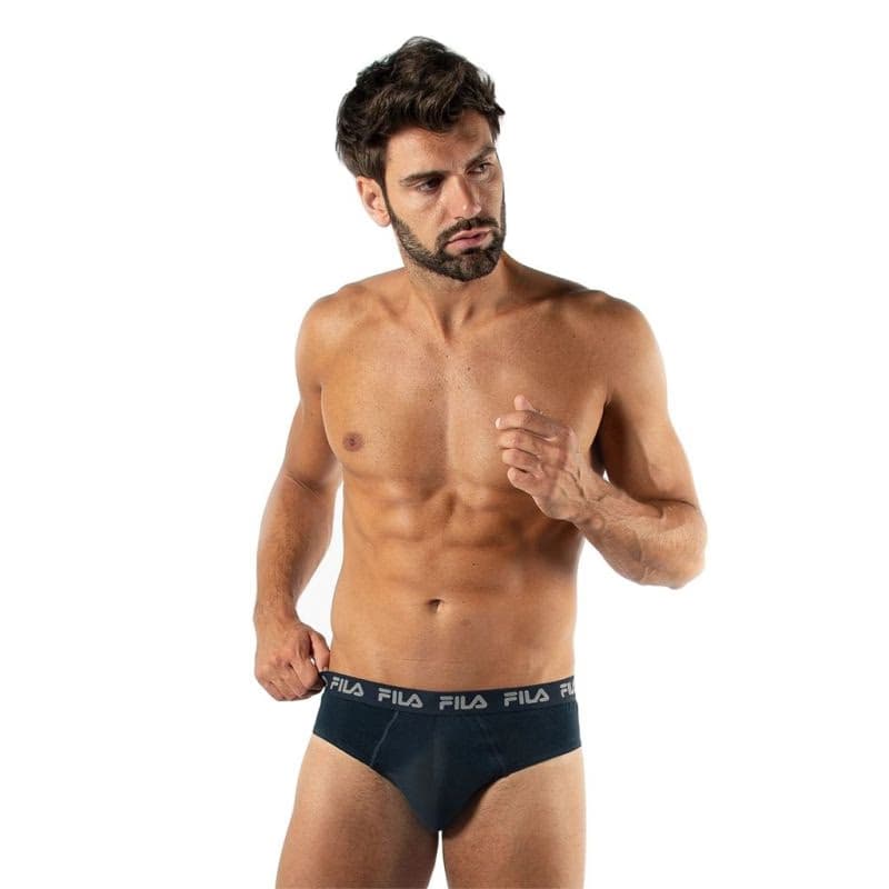 Pánske slipy FILA 2PACK-FU5003 2 MAN BRIEF 2-P 321 4