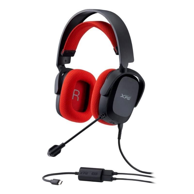 ADATA XPG Herné slúchadlá PRECOG STUDIO, Drôtové, 4.4mm Jack, USB, USB-C, čierna 2