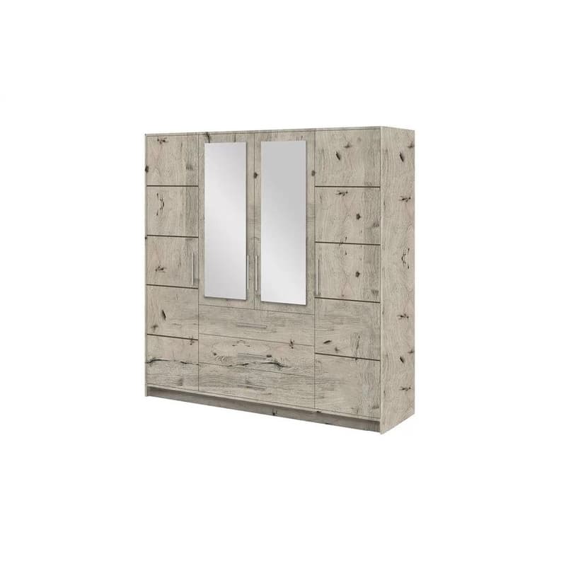 ArtStol Šatníková skriňa BALI D4 | dub wellington 196 cm 1