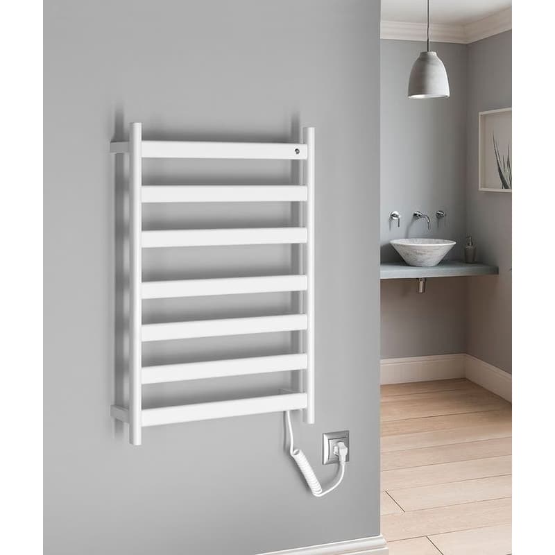 SAPHO - ELIAS  elektrický sušiak uterákov 490x730x110 105 W, biela mat EB540 3