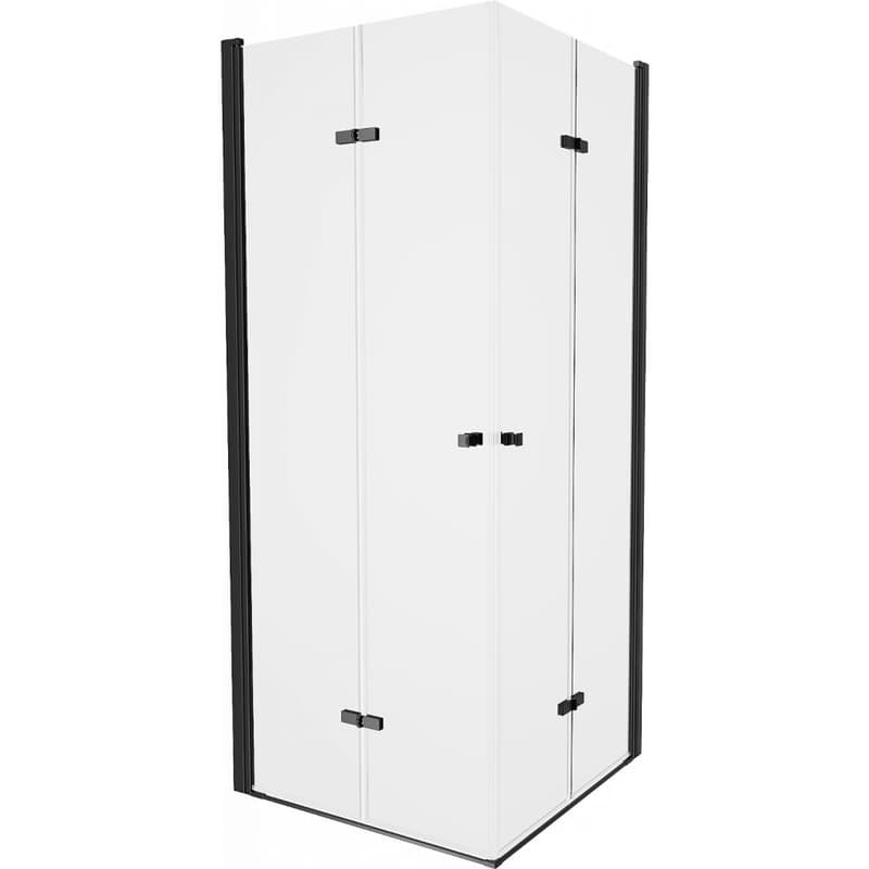 MEXEN/S - Lima Duo sprchovací kút 90 x 90, transparent, čierna 856-090-090-70-00-02 1