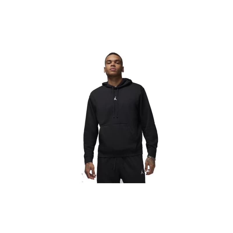 Pánska mikina s kapucňou NIKE M JORDAN DF SPRT CSVR FLC PO-010 BLACK WHITE