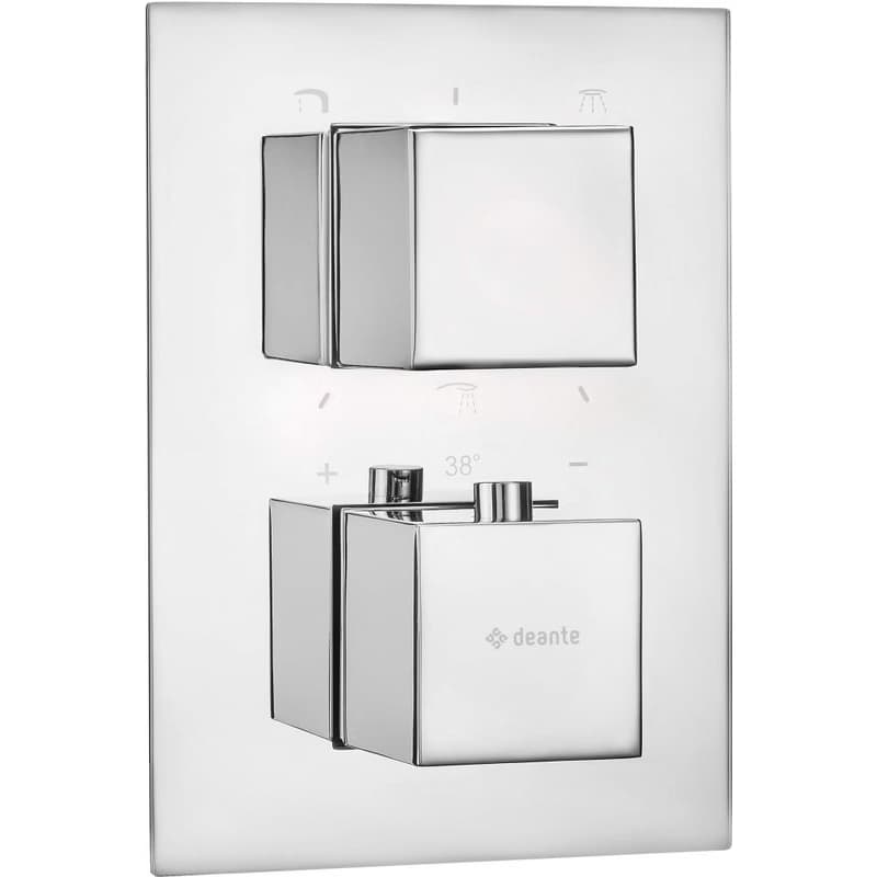 DEANTE - Therm chróm - Vonkajší prvok, pre termostatický BOX BXY_0EAT