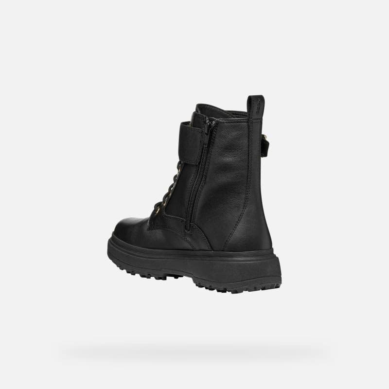 Dámske členkové zimné topánky GEOX Lamidie + Grip ABX W black 6