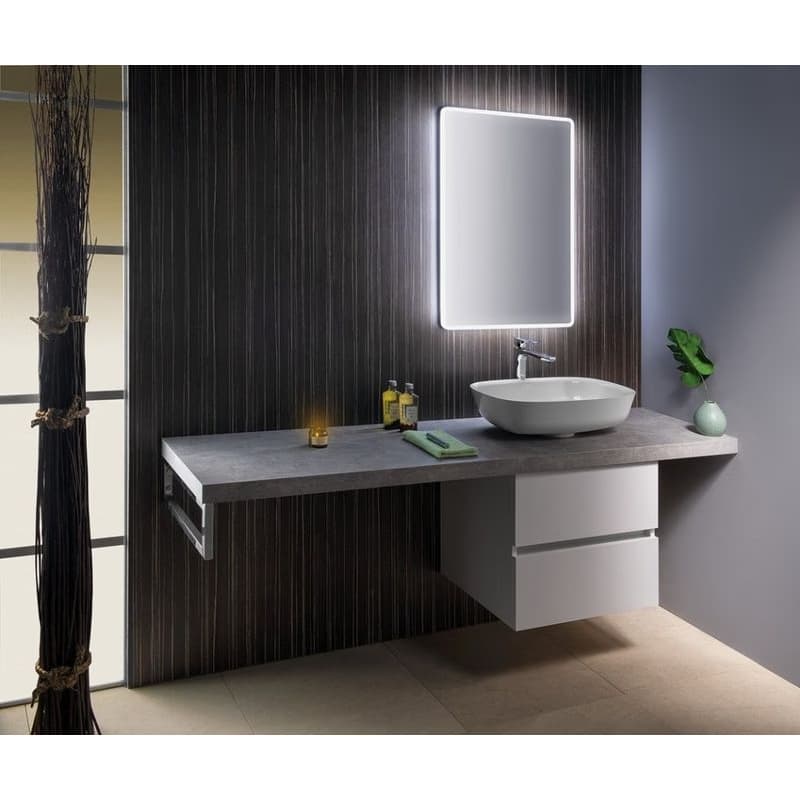 SAPHO - AVICE umývadlová skrinka 60x50x48cm, biela AV065-3030 2