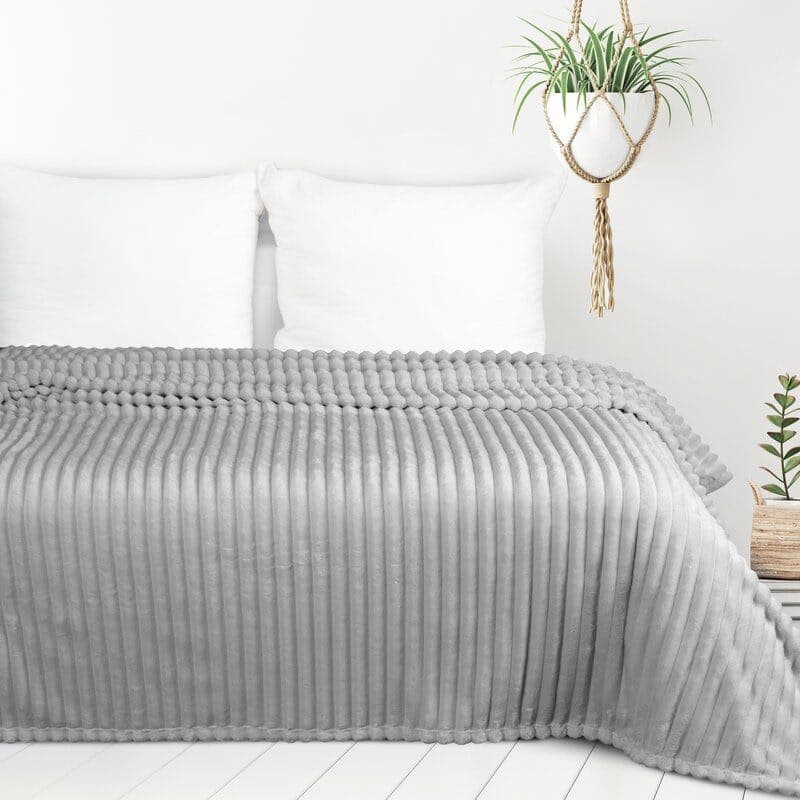 ArtFir Deka SOFT | strieborná 70 x 160 cm 1