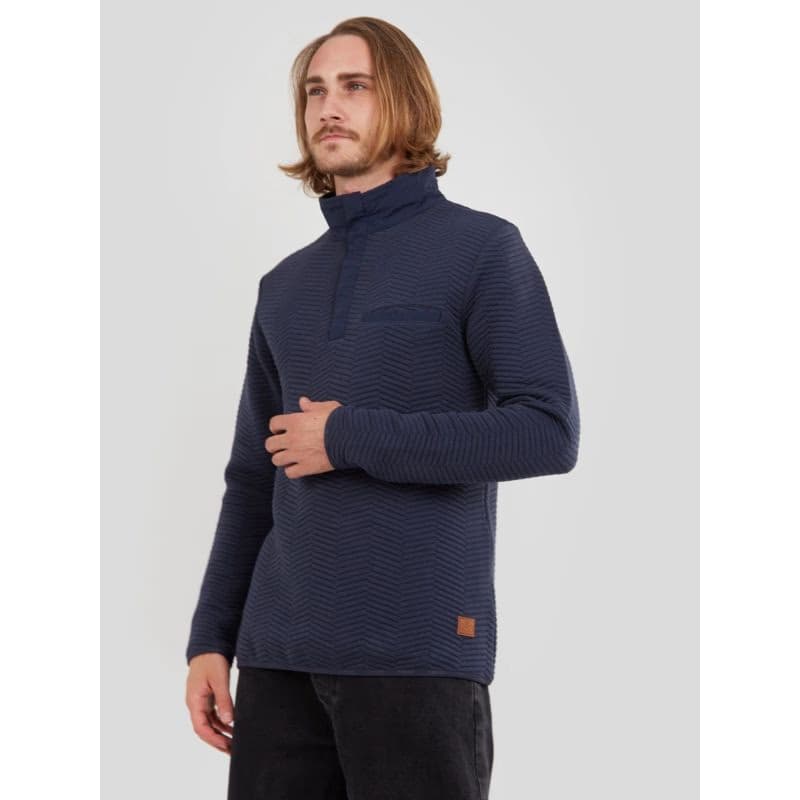 Pánska mikina FUNDANGO Vertigo Sweatshirt-486-patriot blue 2