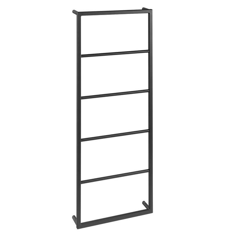 SAPHO - SKA nástenný sušiak uterákov 450x1150x100, čierna mat SKA501