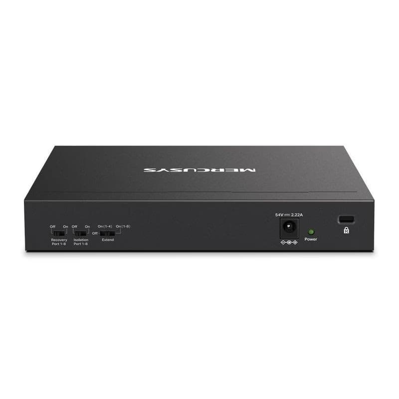 MERCUSYS switch MS110CMP (10x100Mb/s, 8xPoE+, 115W, fanless) 3