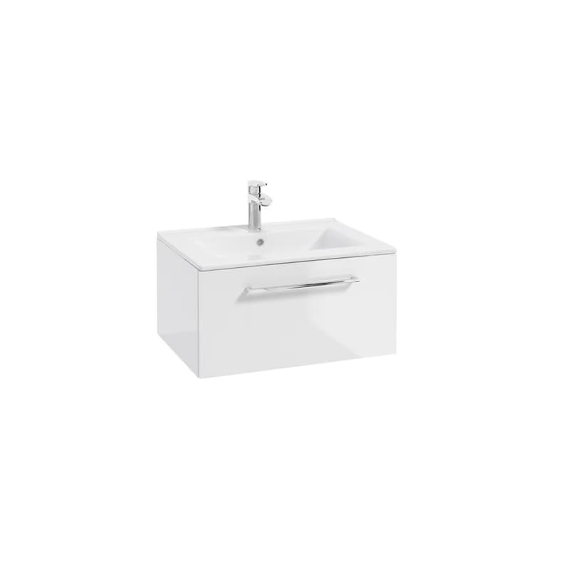 ArtDef Skrinka pod umývadlo FERATA D60 1S/45 | biela 60 cm 5