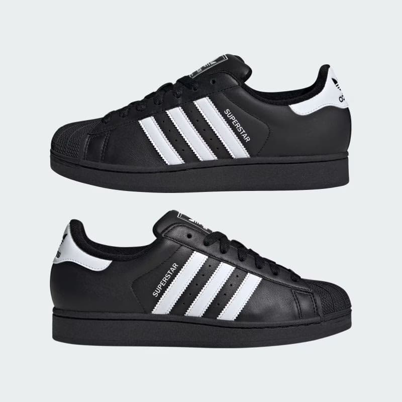 Vychádzková obuv ADIDAS ORIGINALS Superstar II U core black cloud white core black 5