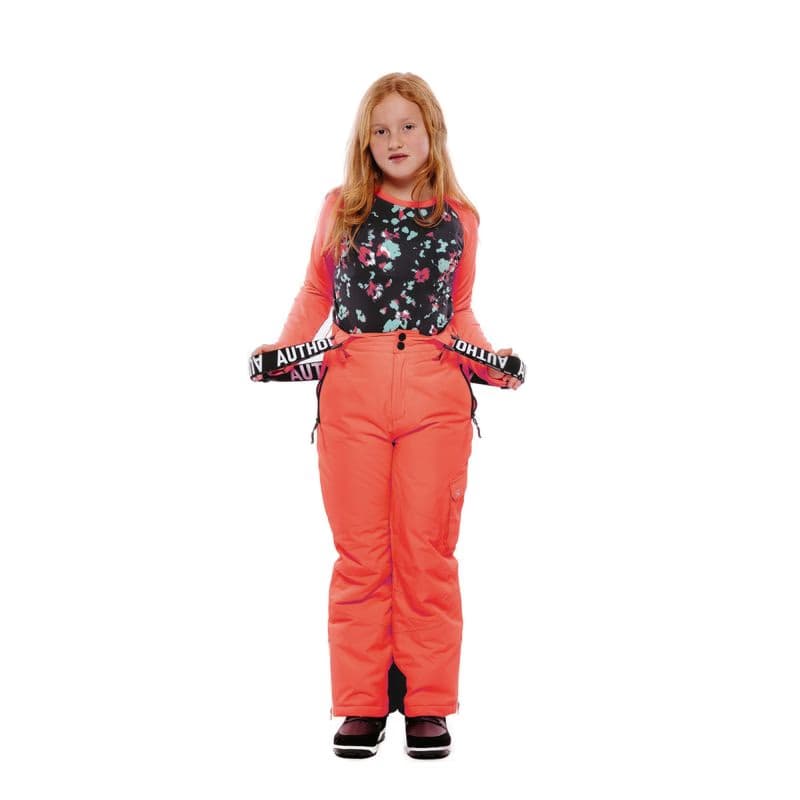 Juniorské lyžiarske nohavice AUTHORITY SP-SNOWTIME pink 2