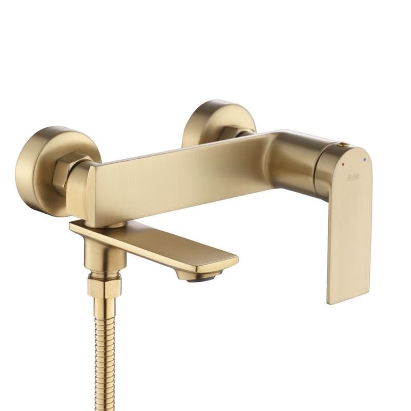 REA - Vaňová nástenná batéria STORM - Brush Gold REA-B7963 3