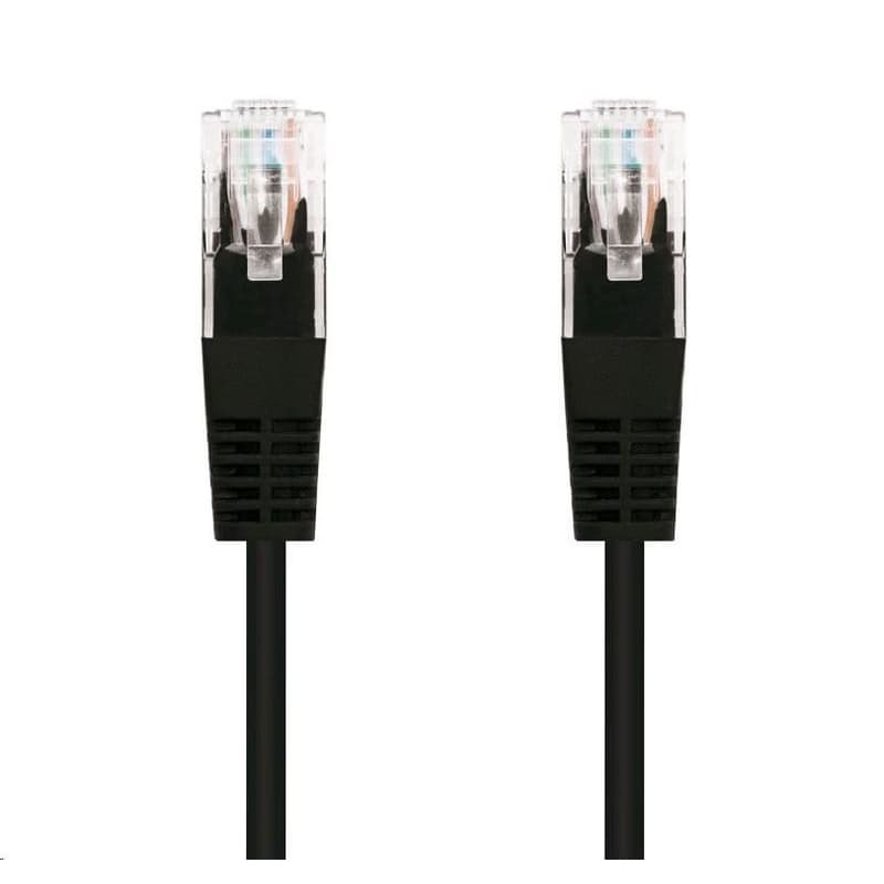 C-TECH kábel patchcord Cat5e, UTP, čierna, 2m