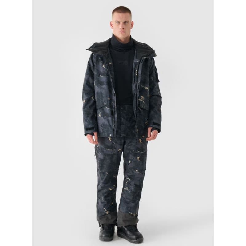 Pánske lyžiarske nohavice 4F TROUSERS FNK-WAW24TFTRM619-90A-MULTICOLOUR ALLOVER 2