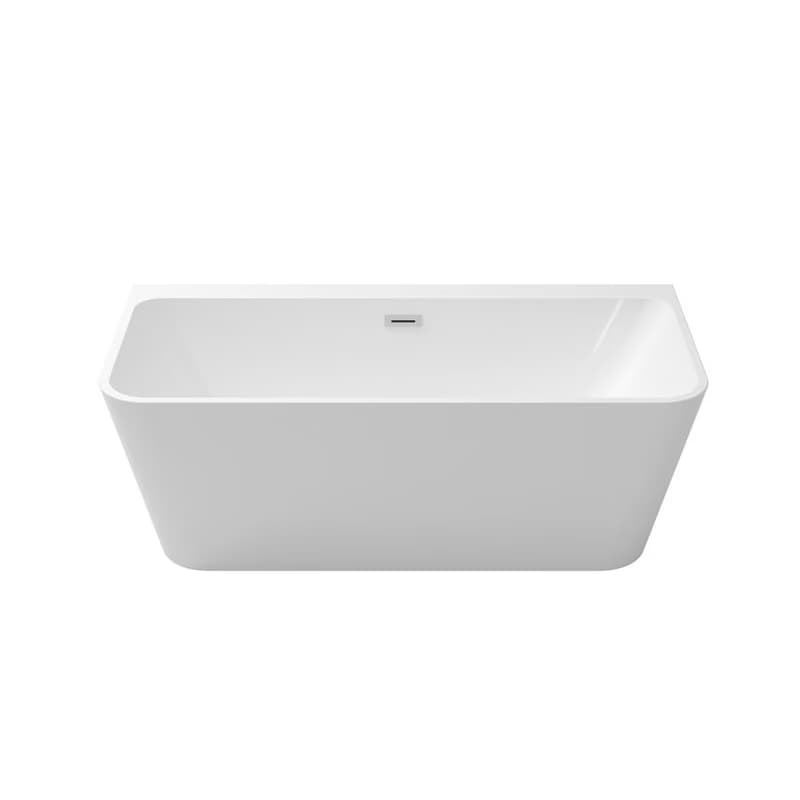 BESCO - Voľne stojaca vaňa VARYA biela - Farba - Biela, Farba sifónu - Chróm, Rozmer vane - 150 × 75 cm VANVARYA150 6