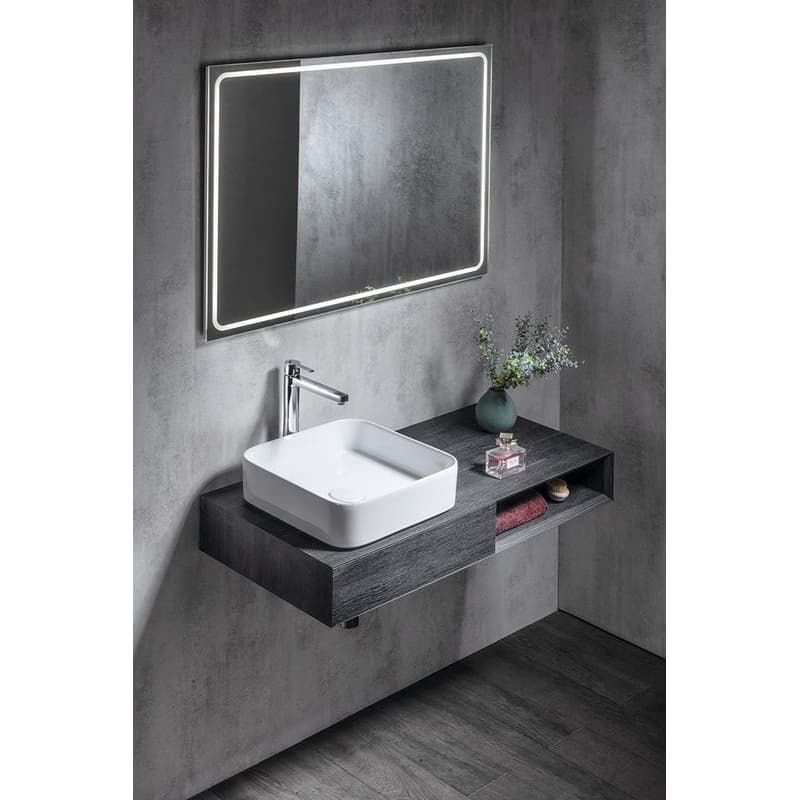 SAPHO - GEMINI zrkadlo s LED osvetlením 100x70cm GM100 5