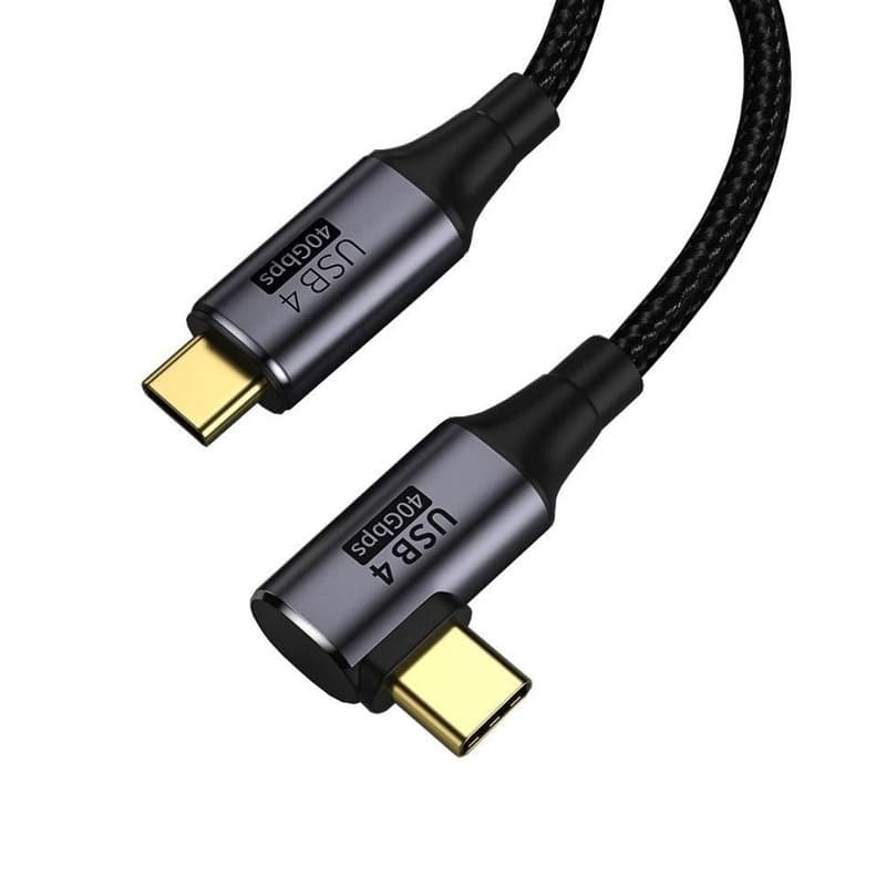 PREMIUMCORD Kábel USB4™ Gen 3x2 40Gbps 8K@60Hz 240W Thunderbolt 3 kábel 1, 2m 1
